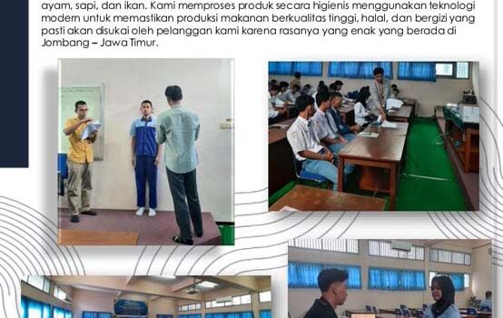 Rekruitment PT Pangan Berkah Sentosa Kerjasama dengan BKK SMKN 1 Kediri