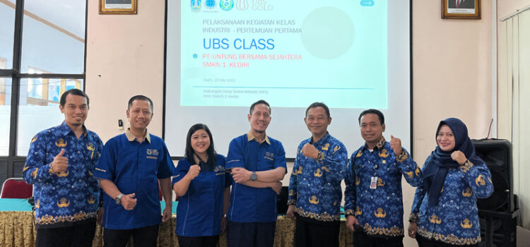 SMKN 1 Kediri Laksanakan Kelas Kerja Sama dengan PT. Untung Bersama Sejahtera (UBS)