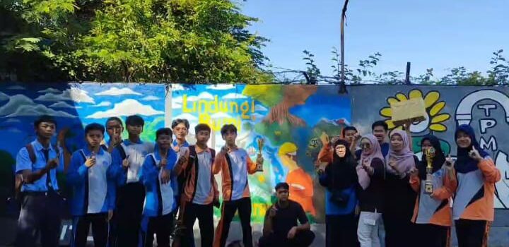 TKP Juara 1 Lomba Mural Antar Jurusan