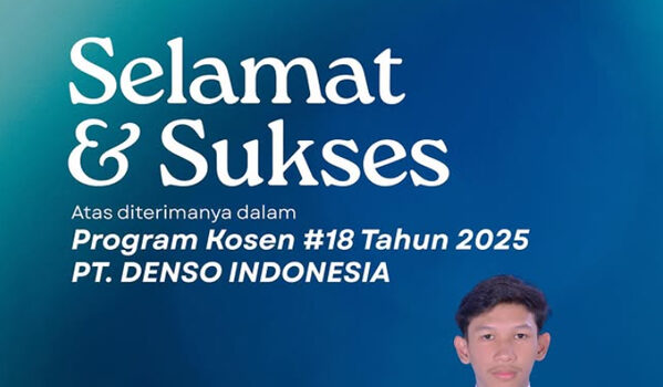 Prestasi Gemilang! Alumni SMK Negeri 1 Kota Kediri Lolos Program Kosen PT Denso