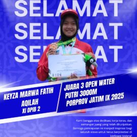 Keyza Marwa Fatih Raih Perunggu Porprov Jatim IX, Smeksa Bangga!