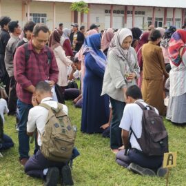 Pembukaan MPLS, Dipenuhi Tangis Wali Murid