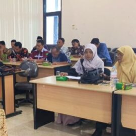 Rakor Tes Kemampuan Akademik di SMKN 1 Kota Kediri