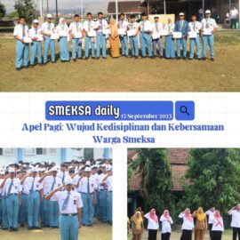 Jargon Baru Untuk Siswa Putri dalam Materi Apel Pagi