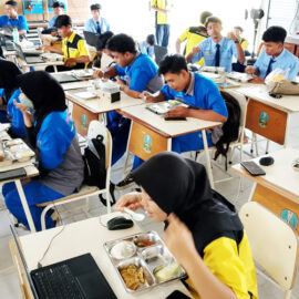 Pembelajaran Luring Kembali Berjalan, Disambut Kebahagiaan Kehadiran MBG