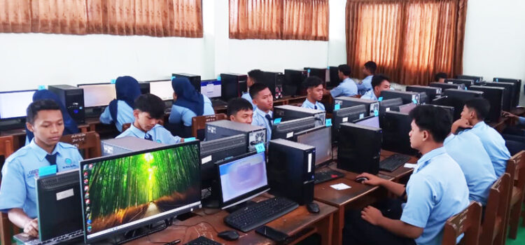 Gladi Bersih TKA 2025 Gelombang Kedua di SMKN 1 Kota Kediri Berjalan Lebih Lancar