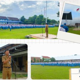 Barisan Tegak Demi Masa Depan Cemerlang Memenuhi Lapangan SMEKSA