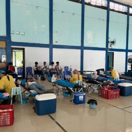 Gelombang Kemanusiaan di Graha SMKN 1 Kediri