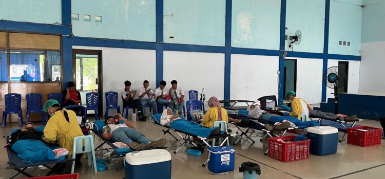 Gelombang Kemanusiaan di Graha SMKN 1 Kediri