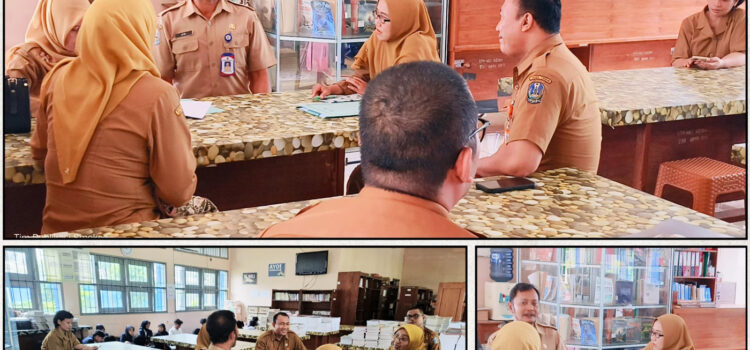 Tingkatkan Literasi, Bakorwil I Madiun Monev Perpustakaan SMEKSA