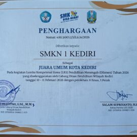 SMEKSA Sabet Gelar Juara Umum LKS!