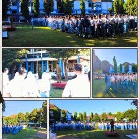 SMK Negeri 1 Kota Kediri Gelar Apel Pemberangkatan PKL Gelombang I