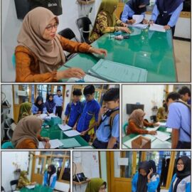 Smeksa Rampungkan Tahun Ajaran dengan Pelayanan Pengurusan PIP dan Pembagian Hasil Belajar