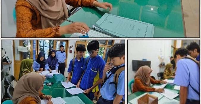 Smeksa Rampungkan Tahun Ajaran dengan Pelayanan Pengurusan PIP dan Pembagian Hasil Belajar