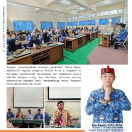 SMEKSA Gandeng PAGOS Kelas X Guna Dampingi Murid Baru