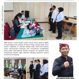 Keren! Tak Hanya Didik Siswa Baru Bijak Medsos, Smeksa Langsung Terbangkan Lulusan Berkarier di Jepang