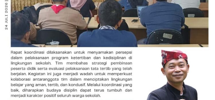 Perkuat Karakter dan Kedisiplinan Siswa Baru, SMKN 1 Kota Kediri Gelar Rapat Koordinasi, Jalan Sehat, dan Pramuka Wajib