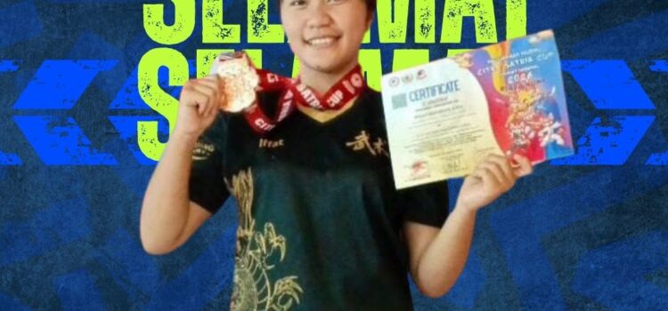 SMKN 1 Kediri Bangga! Iffat Khoirun Nisa Raih Juara 3 Wushu Nasional