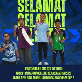 Ikuti Lomba Aeromodeling, Siswa SMKN 1 Kota Kediri Raih Juara 1 dan 3