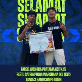 Siswa SMKN 1 Kota Kediri Raih Juara Berturut-turut dalam Lomba Band
