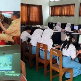 Pantau Hari Pertama TKA di SMK Negeri 1 Kota Kediri, Kasi SMK dan Gubernur Jatim Pastikan Kelancaran Ujian